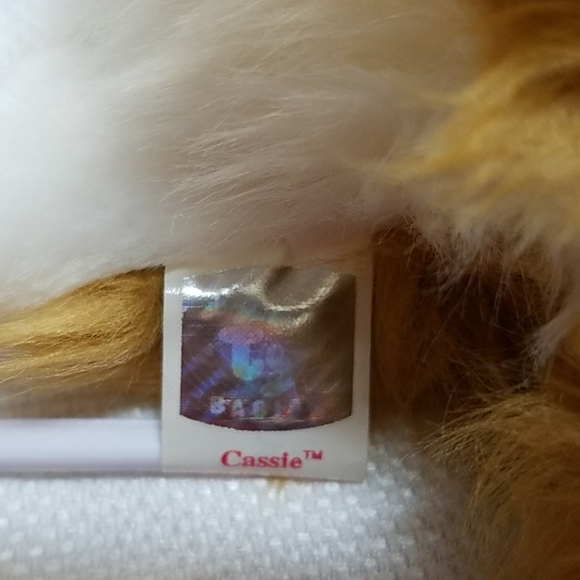 Ty Beanie Baby Collie 'Cassie' - Picture 7 of 8